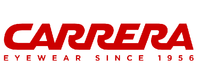 czerwone logo carrera