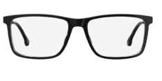 Okulary Korekcyjne CARRERA CA/K 8834 SUB Klasyczne Czarne Męskie z Regulowany Zausznik