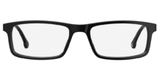 Okulary Korekcyjne CARRERA CA/K 8837 807 Czarne Klasyczne Męskie z Regulowanym Zausznikiem