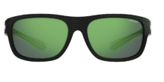 Okulary Przeciwsłoneczne Polaroid PLD/S 7022 7ZJ 63-5Z Czarno Zielone Męskie