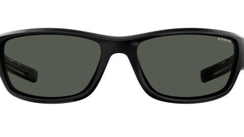 Okulary słoneczne Polaroid sportowe czarne