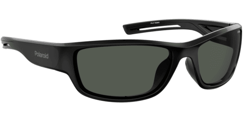Okulary słoneczne Polaroid sportowe czarne