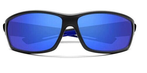 Okulary słoneczne Polaroid sportowe z niebieską lustrzanką